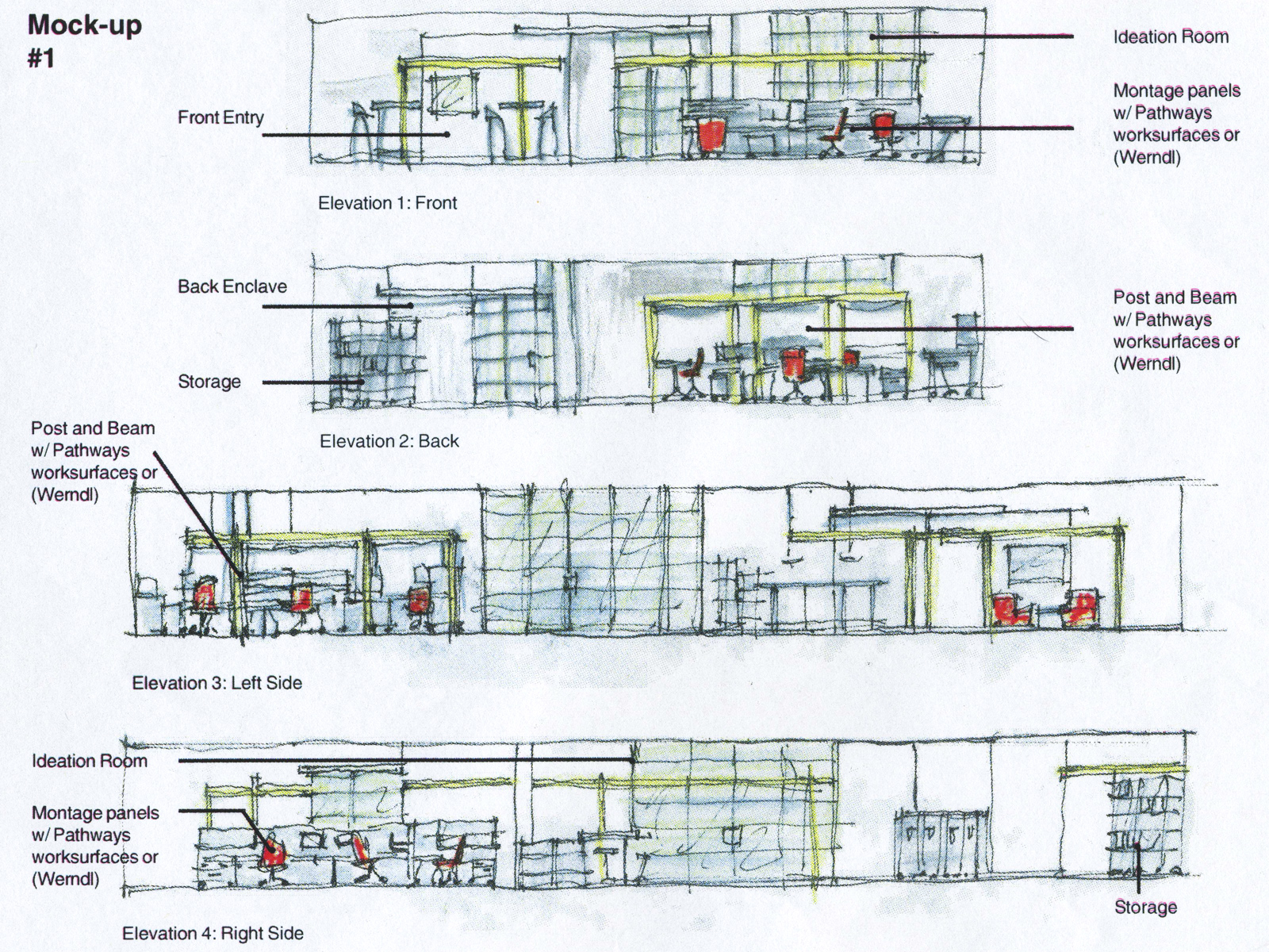 Intra Space Design Sketch